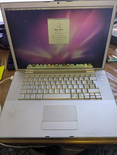 Apple macbook pro - core, duo